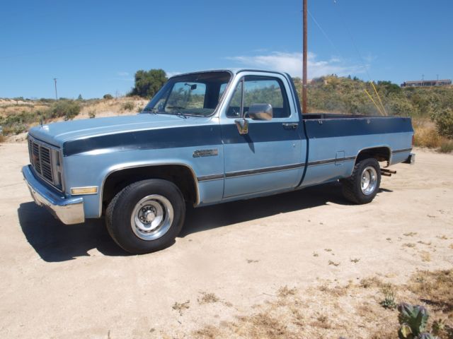 1985 chevy c10 super straight rust free ca truck 1985 Chevrolet C-10 no