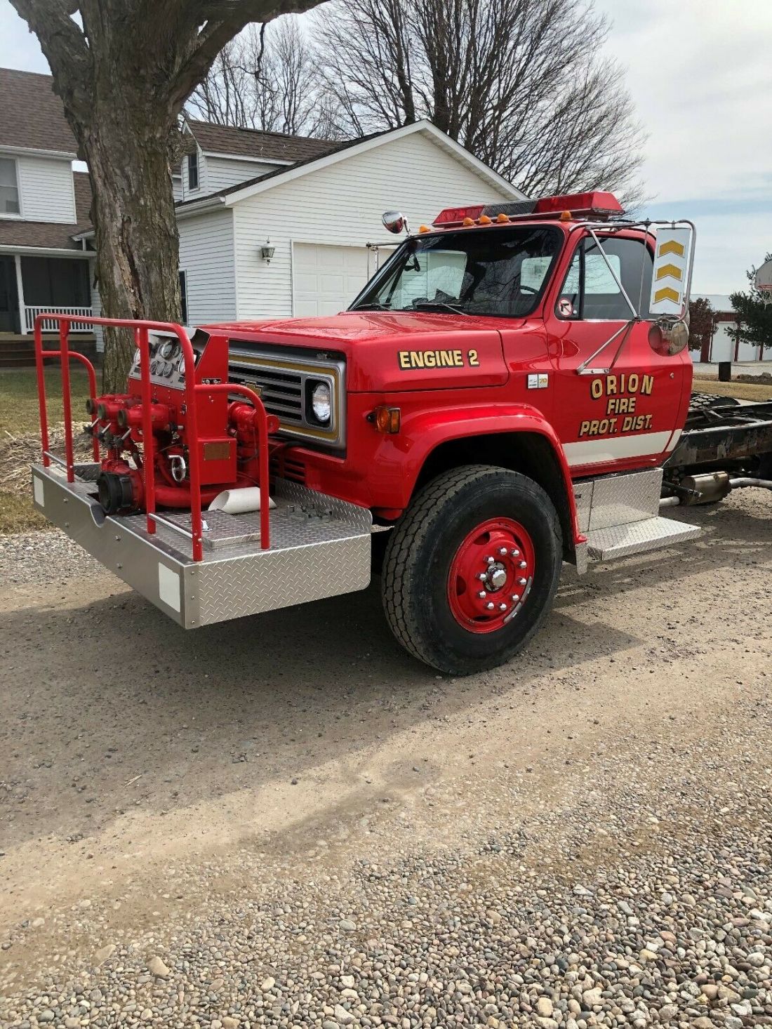 1985 Chevy C70 Firetruck Truck Square Body 1985 Chevrolet Other Pickups Silverado