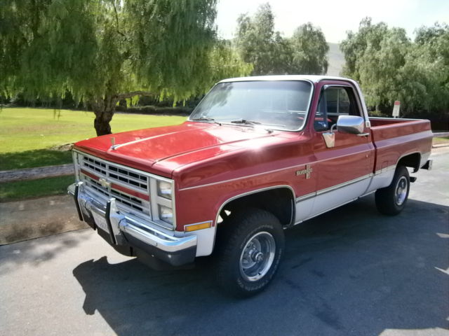 1985 Chevrolet C/K Pickup 1500 C-10, K-10 4WD. Silverado, SURVIVOR - photo 7