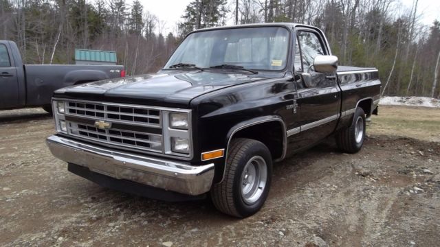 1985 CHEVY CUSTOM DELUXE SILVERADO SCOTTSDALE SHORT BED 2WD 350 V8 C/K-10 C-10 1985 Chevrolet C-10 SILVERADO SCOTTSDALE
