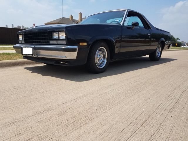 1985 Chevy El Camino Super Sport real SS Z15 pkg 1985 Chevrolet El Camino Super Sport