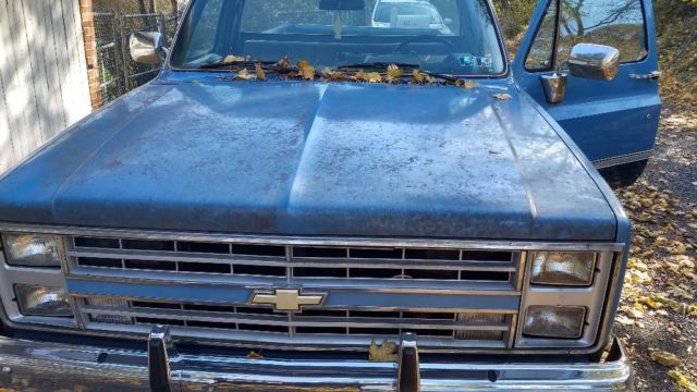 1985 Chevrolet C-10 Blue - photo 6