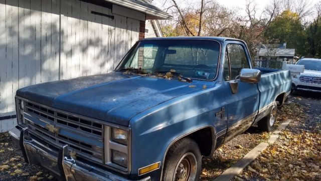1985 Chevrolet C-10 Blue - photo 8