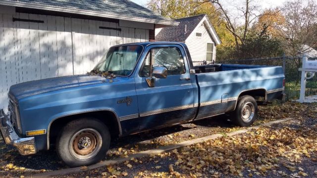 1985 Chevrolet C-10 Blue - photo 9