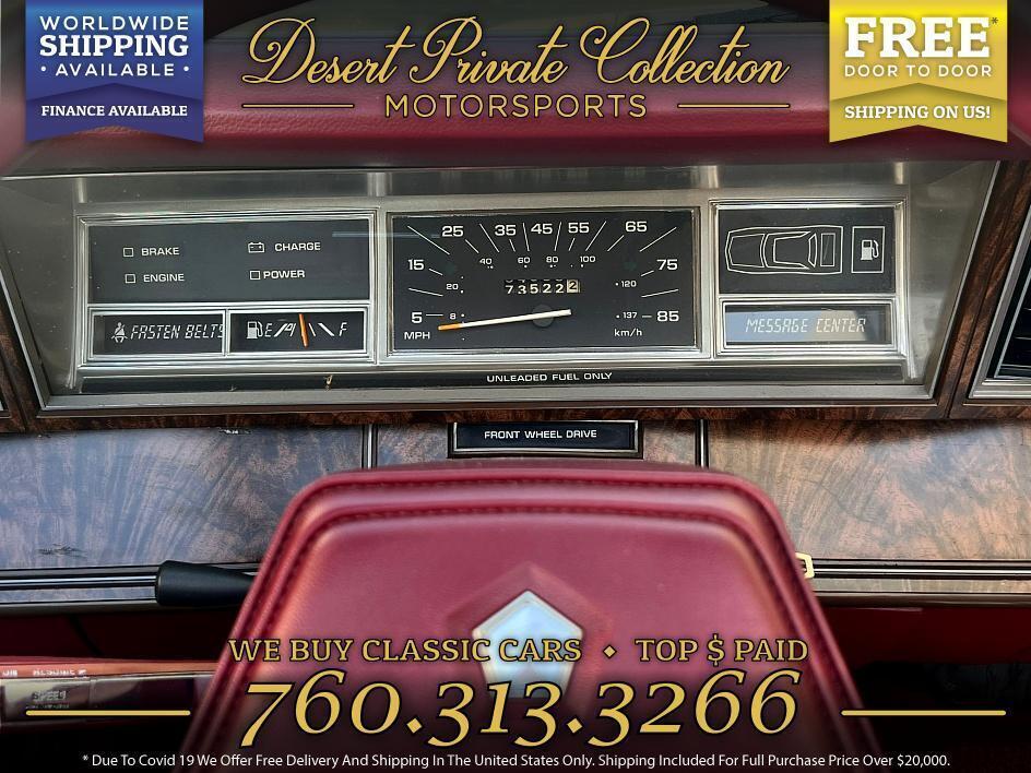 1985 Chrysler Le Baron Le 73k Miles Convertible - photo 8