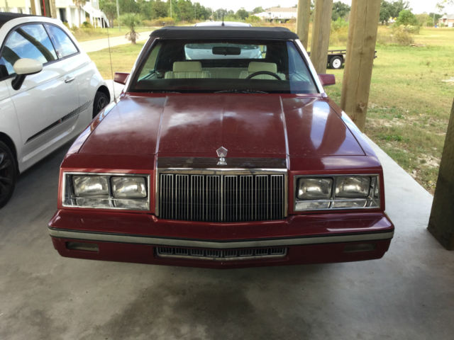 1985 Chrysler LeBaron Base Convertible 2-Door - photo 5