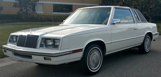 1985 Chrysler LeBaron coupe 2-door TIME CAPSULE CLASSIC 1985 Chrysler LeBaron
