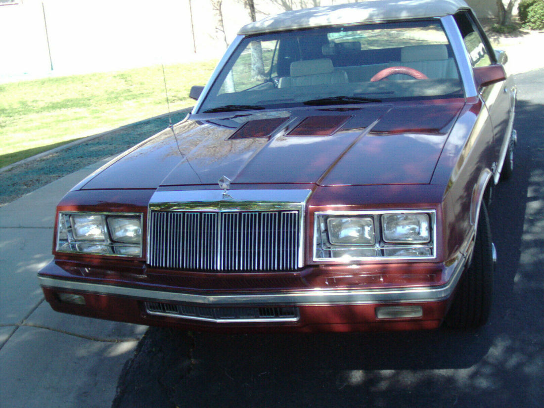1985 chrysler lebaron turbo convertible 1985 Chrysler LeBaron