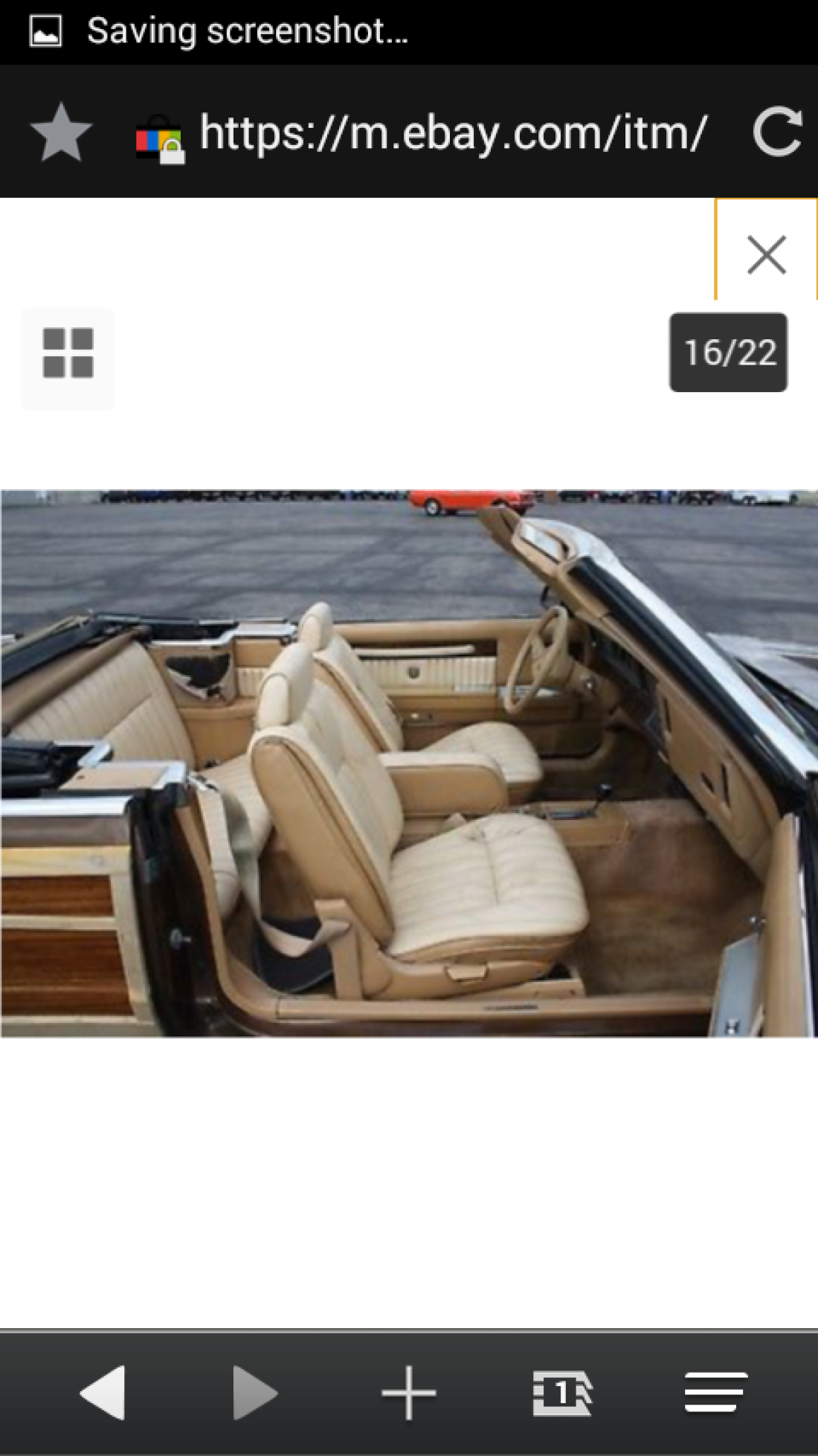1985 Chrysler LeBaron woody convertible - photo 13