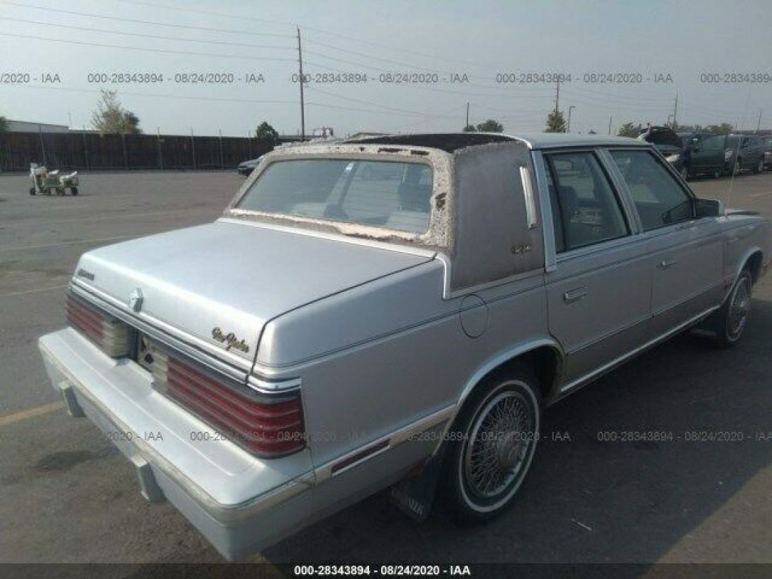 1985 Chrysler New Yorker Base 4dr Sedan - photo 6