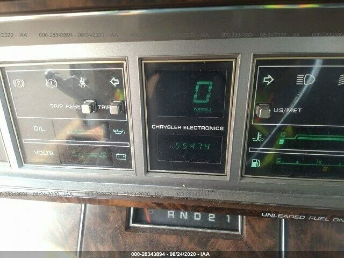 1985 Chrysler New Yorker Base 4dr Sedan - photo 7