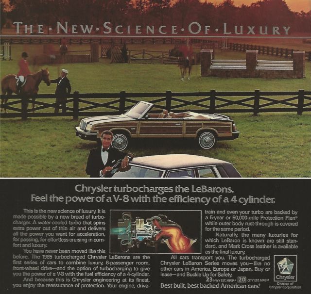 1985 Chrysler LeBaron Mark Cross premium - photo 2