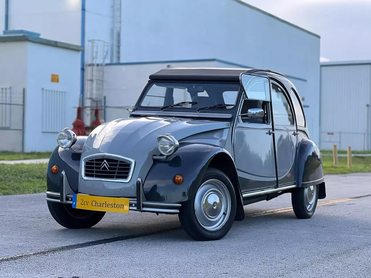 1985 Citroen 2cv Charleston similar to fiat HY van 1985 Citroen 2CV Charleston Ragtop
