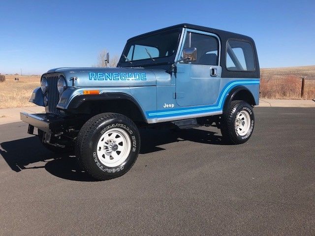 1985 CJ-7 RENEGADE ROT FREE FROM CALIFORNIA 1985 Jeep CJ RENEGADE