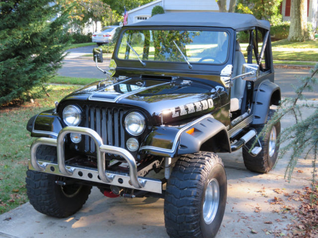 1985 CJ7 Jeep Laredo V8 383 Stroker Auto Overdrive Nicely Restored 1985 Jeep CJ Laredo