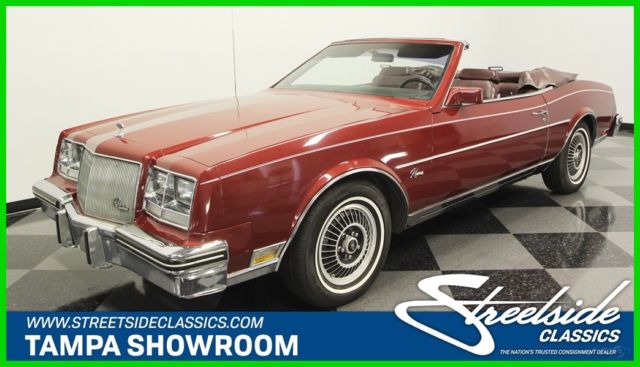 1985 Convertible 3.8 Turbo Used Turbo 3.8L V6 12V Automatic RWD 1985 Buick Riviera Convertible 3.8 Turbo