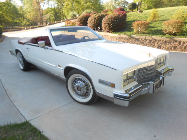 1985 CONVERTIBLE CADILLAC ELDORADO 1985 Cadillac Eldorado