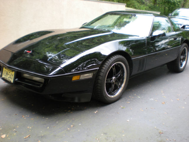 1985 Corvette - Black w/Saddle - 58K miles - Original Owner, Recently Restored 1985 Chevrolet Corvette