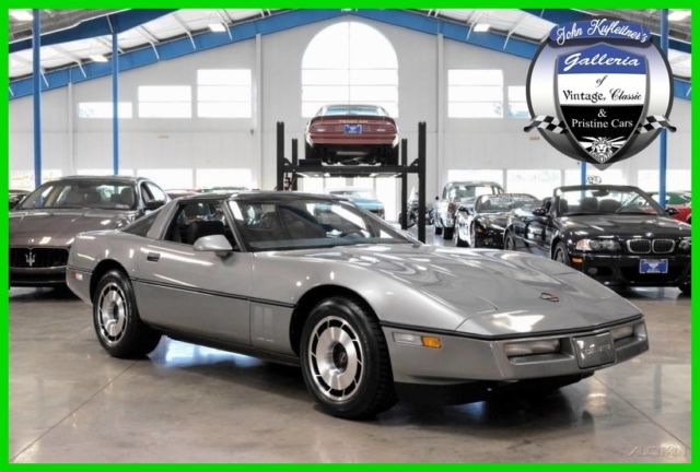 1985 Corvette Z51 5.7L V8 4-Speed Manual Transmission Transparent Targa Roof 85 1985 Chevrolet Corvette