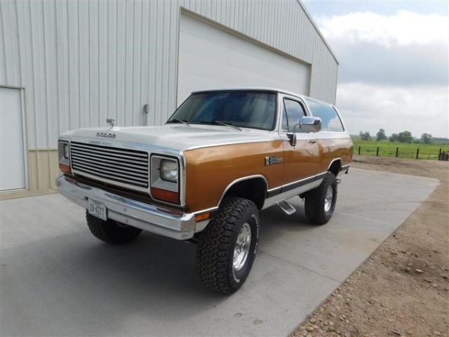 1985 Dodge Ram Charger 1985 Dodge Ramcharger