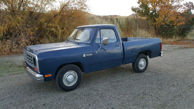 1985 Dodge Ram D150 Shortbed..46k Actual Miles..Slant 6..Auto. Mopar Plymouth 1985 Dodge Other Pickups D150