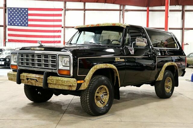 1985 Dodge Ramcharger 3034 Miles Black SUV V8 Automatic 1985 Dodge Ramcharger --