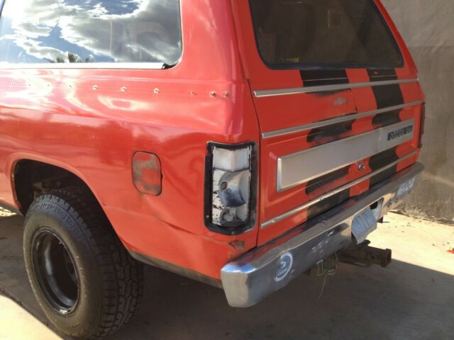 1985 Dodge Ramcharger Sport 4X4 - photo 7