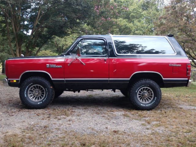 1985 dodge ramcharger , like bronco , or blazer 1985 Dodge Ramcharger Prospector