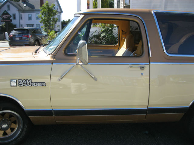 1985 Dodge Ramcharger Cloth Interior - photo 4