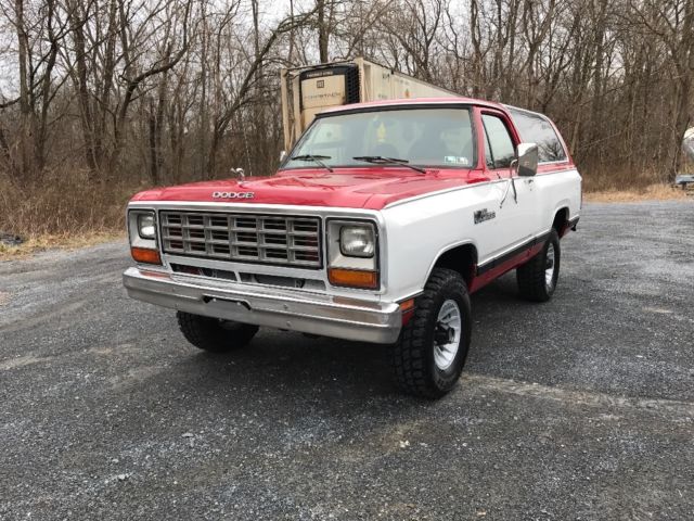 1985 Dodge Ramcharger Prospector