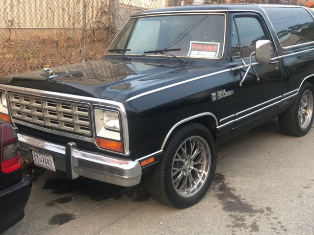 1985 Dodge Ramcharger Royal SE 5.2L 2WD Automatic Great condition! Low Reserve! 1985 Dodge Ramcharger Royal SE