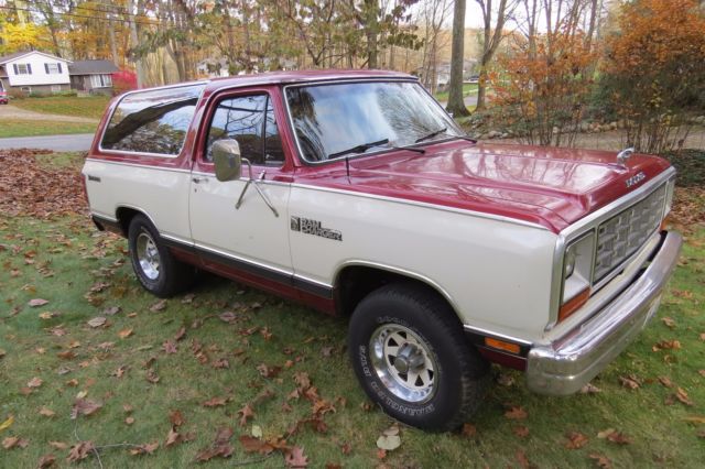 1985 Dodge Ramcharger SE Prospector 1985 Dodge Ramcharger SE Prospector