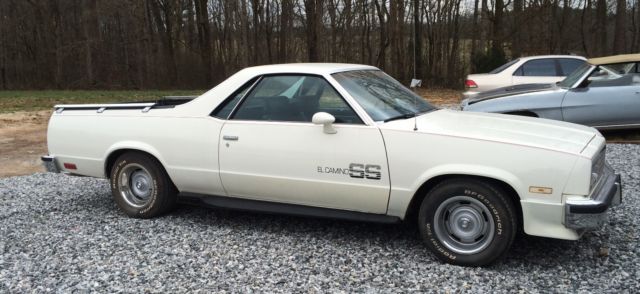 1985 El Camino SS, Choo Choo Edition- low miles! 1985 Chevrolet El Camino SS Choo Choo