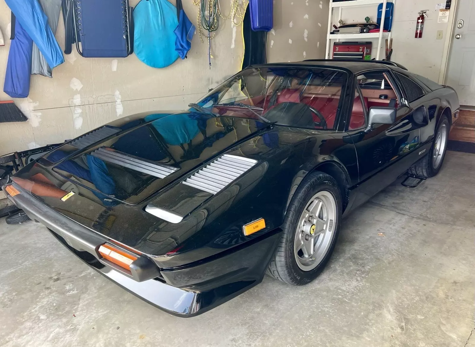 1985 Ferrari 308 Black GTS QUATTRO 1985 Ferrari 308 GTS QUATTRO
