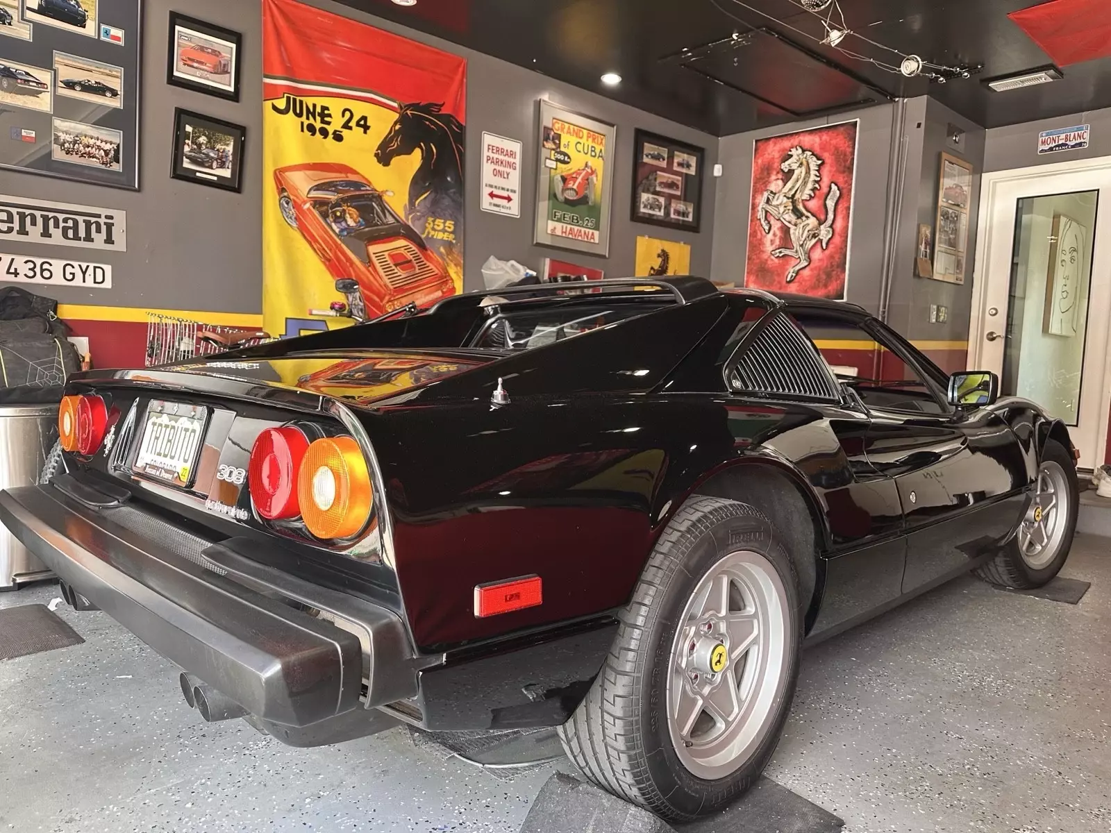 1985 Ferrari 308 GTS Convertible Black GTS QUATTRO 1985 Ferrari 308 GTS QUATTRO