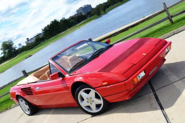 1985 FERRARI MONDIAL Convertible freshly restored/updated like new, warranty 4V 1985 Ferrari Mondial
