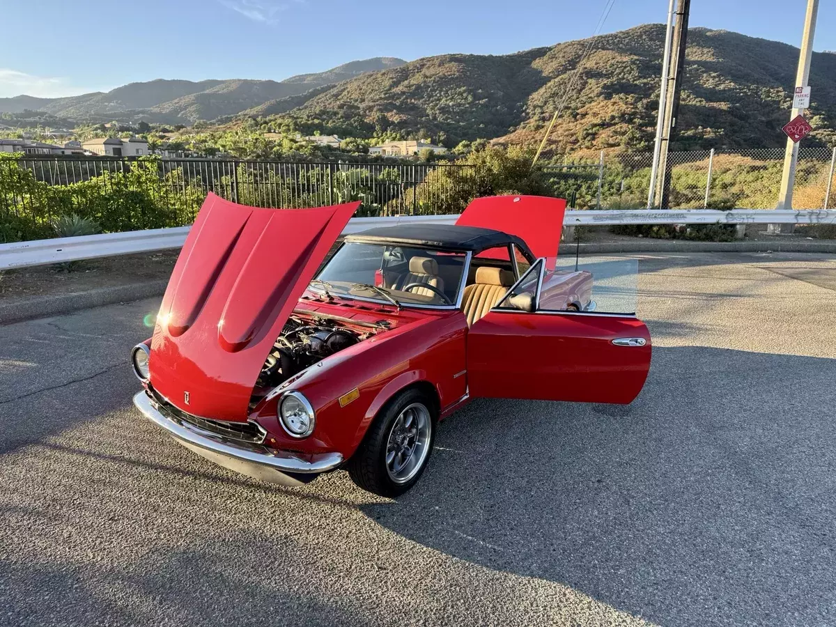 1985 FIAT PININFARINA Convertible Red 1985 Fiat PININFARINA