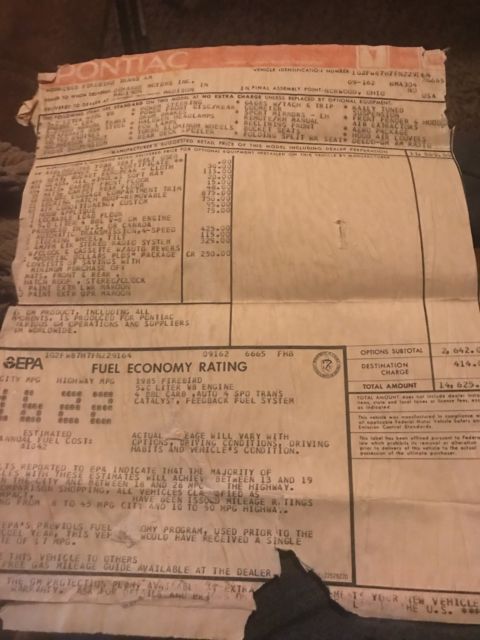 1985 Pontiac Trans Am Trans Am - photo 6