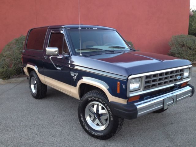 1985 Ford Bronco II Eddie Bauer Edition 4X4 5 speed A/C 1985 Ford Bronco II Eddie Bauer