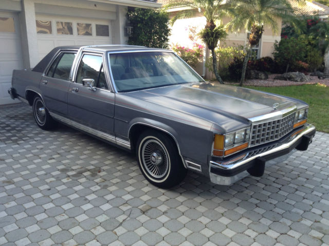1985 FORD LTD CROWN VICTORIA 1985 Ford Crown Victoria LTD