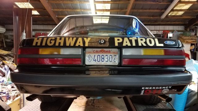 1985 Ford Mustang LX (California Highway Patrol - SSP) - photo 3