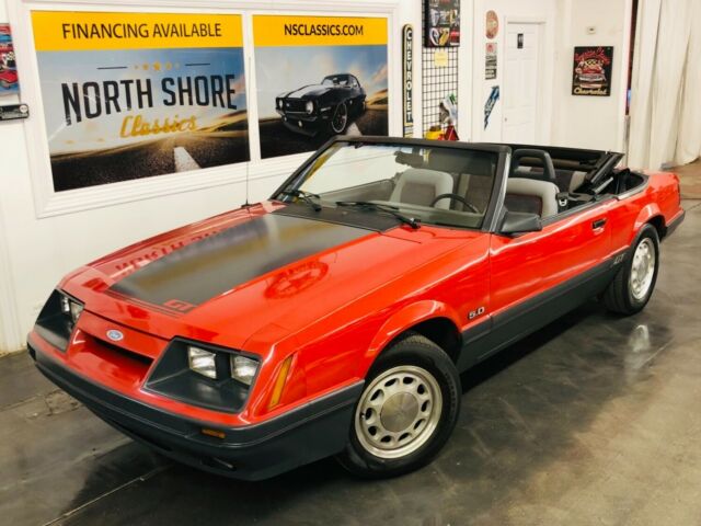 1985 Ford Mustang for sale! 1985 Ford Mustang -CONVERTIBLE GT - 5 SPEED - 43K ORIGINAL MILES - S