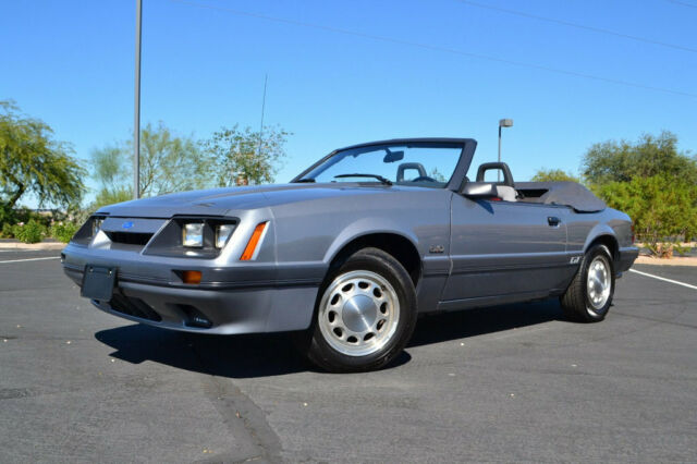 1985 FORD MUSTANG GT CONVERTIBLE,7K ORIGINAL MILES,BENCHMARK CAR,5 SPD MANUAL!! 1985 Ford Mustang
