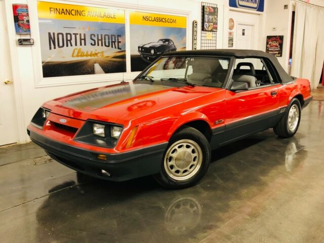 1985 Ford Mustang -CONVERTIBLE GT - 5 SPEED - 43K ORIGINAL MILES - photo 5