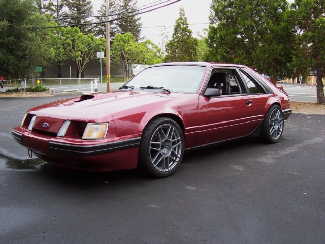 1985 Ford SVO Mustang Ecoboost 1985 Ford Mustang SVO