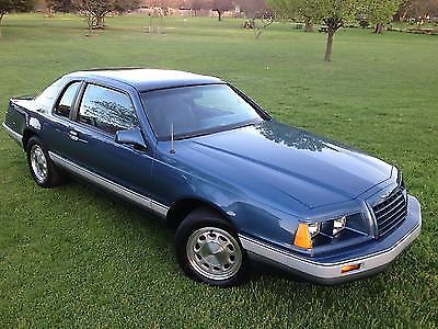 1985 Ford Thunderbird 30th Anniversary Elan Coupe. Preserved, 9k original miles! 1985 Ford Thunderbird 30th anniversary, Elan, Foxbody