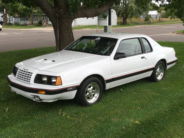 1985 FORD THUNDERBIRD TURBO COUPE, 5-SPD, ONLY 89,XXX MILES.... 1985 Ford Thunderbird