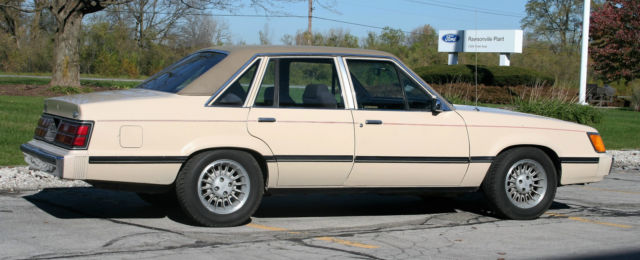 1985 fox body FORD LTD Brougham V-6 rust free SURVIVOR texas car 77,000 ORIGINAL 1985 Ford Other Brougham