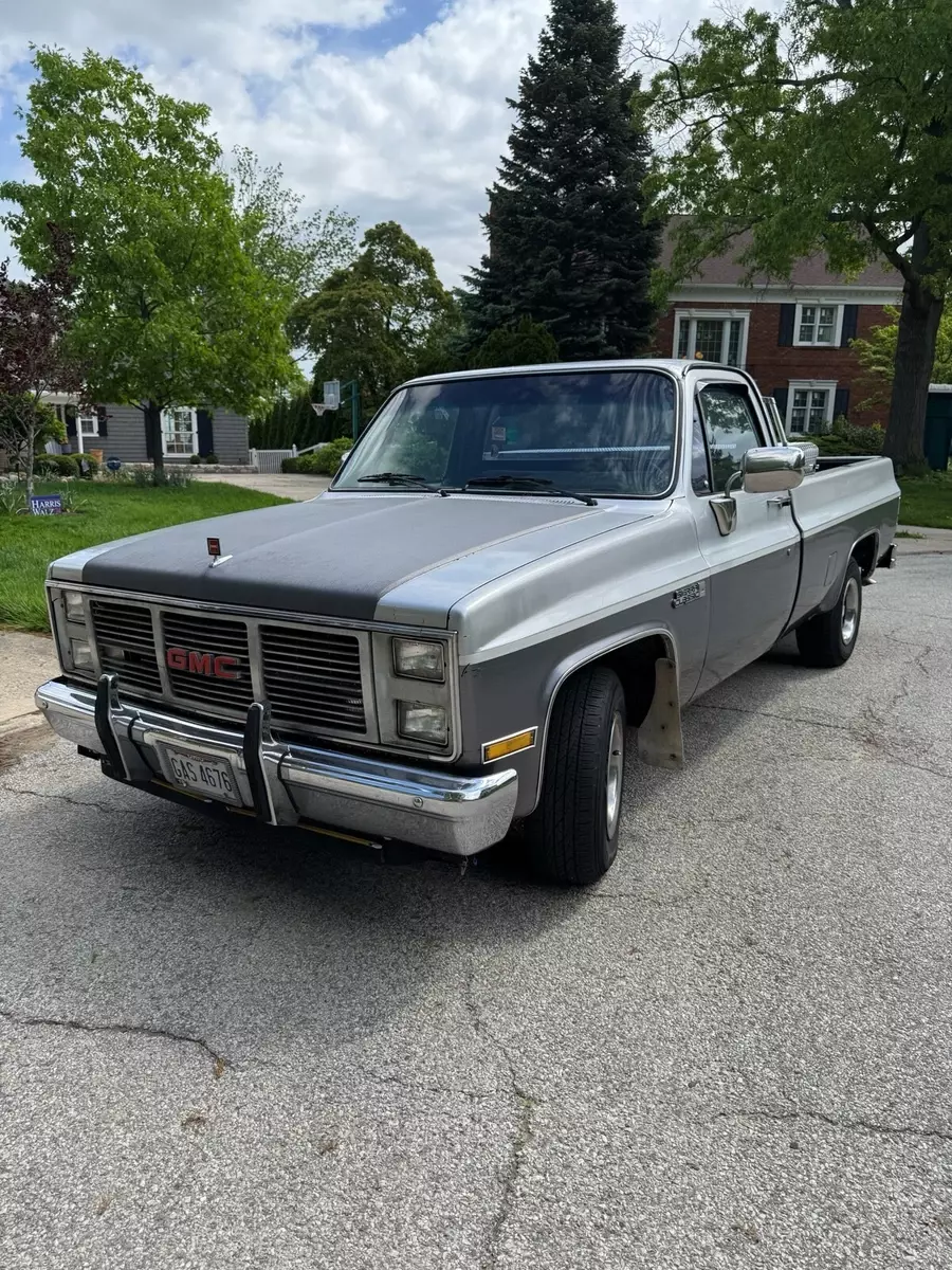1985 GMC C1500 Pickup Grey 1985 GMC Sierra 1500