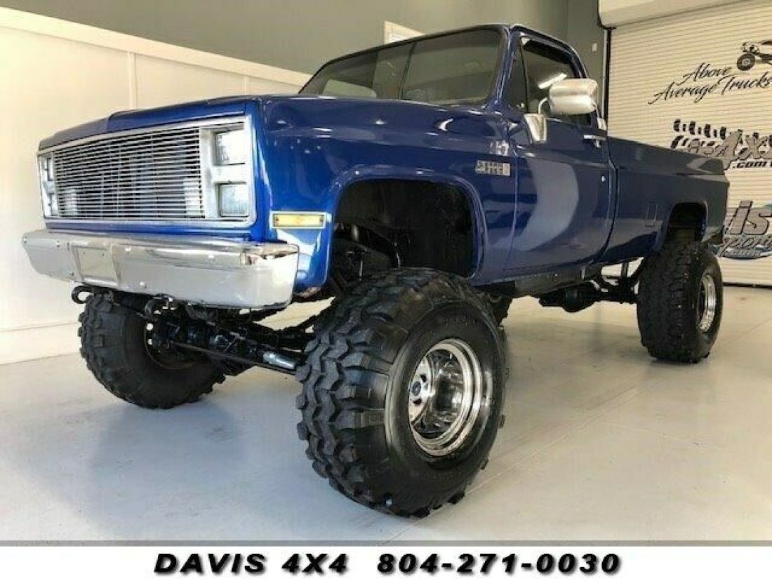 1985 GMC C/K 1500 Sierra Square Body 1 Ton 4x4 Regular Cab Lifted 15345 Miles Bl 1985 GMC Other Sierra Square Body 1 Ton 4x4 Regular Cab Lifted
